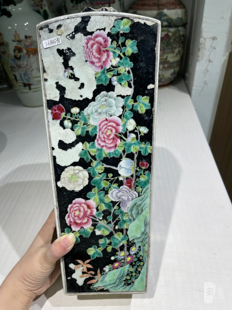 清代 粉彩花鸟纹瓶一组二十一件 - 图96